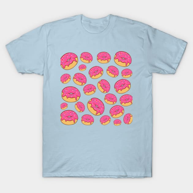 You can't buy friends, but you can buy many DONUTS. T-Shirt by Plushism